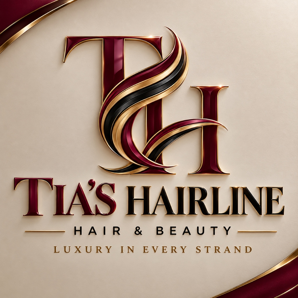 Tia's Hairline Logo